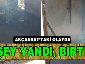 Her şey Yandı Bir Tek O...