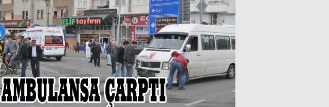 Hastane Kavşağında Kaza
