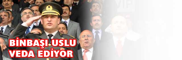 Binbaşı Okan Usludan Veda