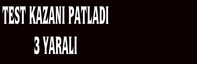Süt Üretim Tesisinde Patlama