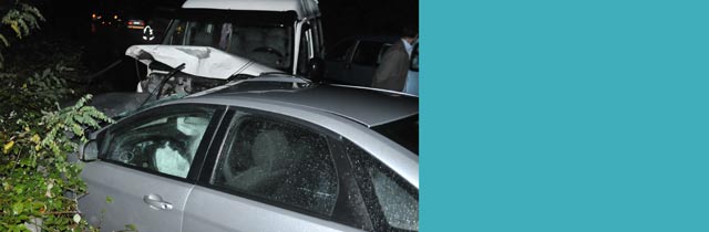 Yıldızlıda Trafik Kazası