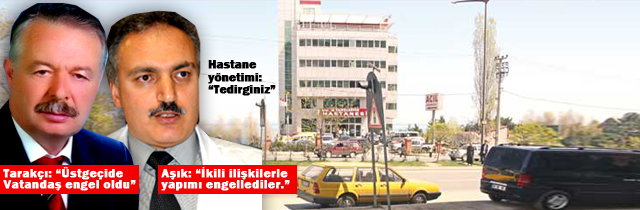 Estetiğimiz bozuluyor, üstgeçit yapamazsınız