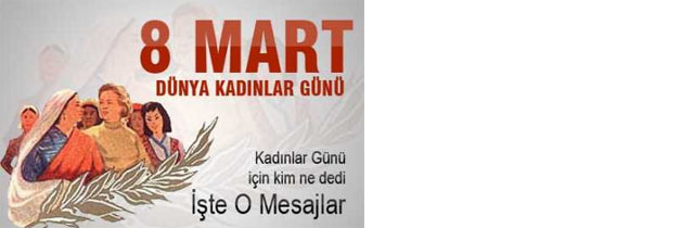 Kadınlar Günü Mesajları