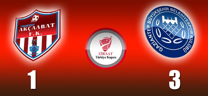 Trabzon Akçaabat FK 1-3 Gaziantep BŞB