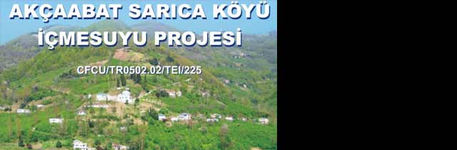 Sarıca Köyü İçmesuyu Projesi