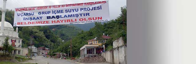 Sera Vadisi Suya kavuşuyor