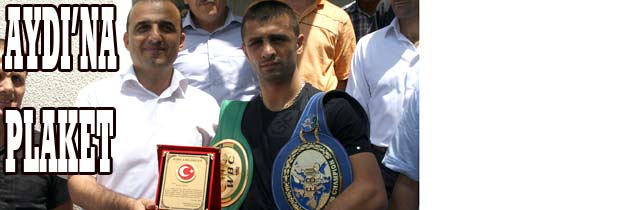 Selçuk Aydına Plaket