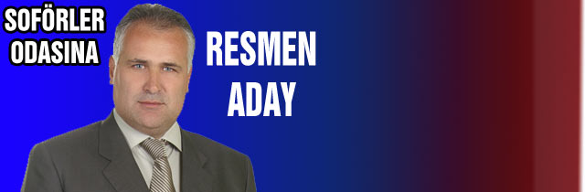 Ali Şentürk Resman Aday