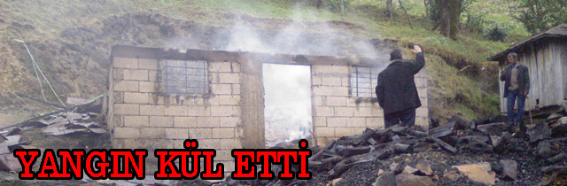 Akçaabatta Yangın