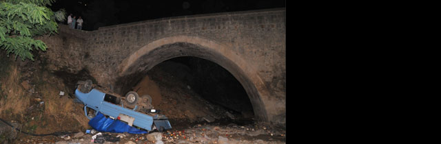 Osmanbaba Köprüsünden Uçtu
