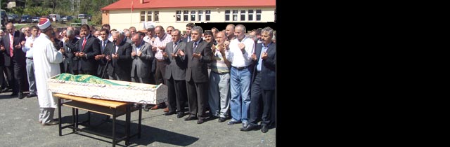 Çalköyde Defnedildi