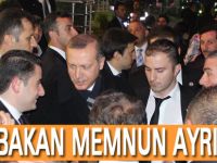 Başbakan Erdoğan Akçaabat'tna Memnun ayrıldı.