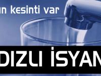 Yıldızlı'da su kesintisi isyanı