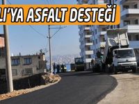 Yıldızlı'da Asfalt Çalışması
