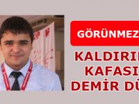 Akçaabat'ta Kaldırımda yürüyen bir kişinin kafasına demir parça düştü.