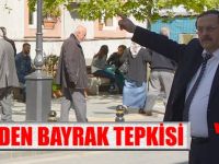 Nadir'den Bayrak Tepkisi