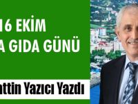 16 Ekim Dünya Gıda Günü