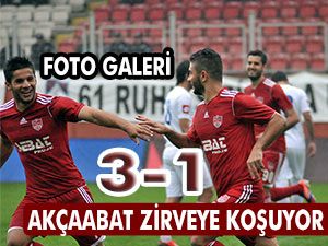 AKÇAABAT ZİRVEYE KOŞUYOR