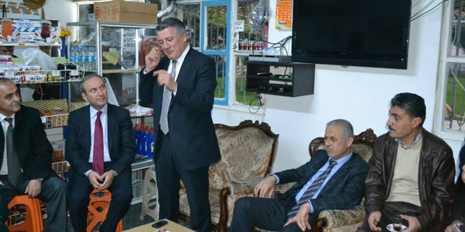 MHP Akçaabat'ta seçim çalışmalarını sürdürüyor. 14