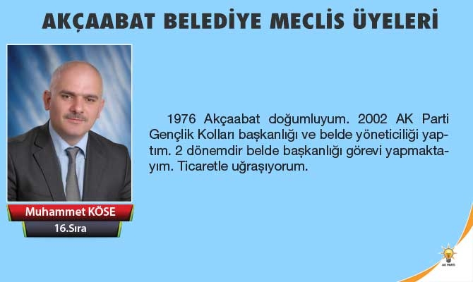 Akçaabat'ın Yeni Meclis Üyeleri 16
