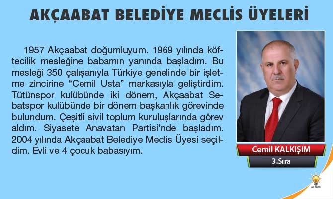 Akçaabat'ın Yeni Meclis Üyeleri 3