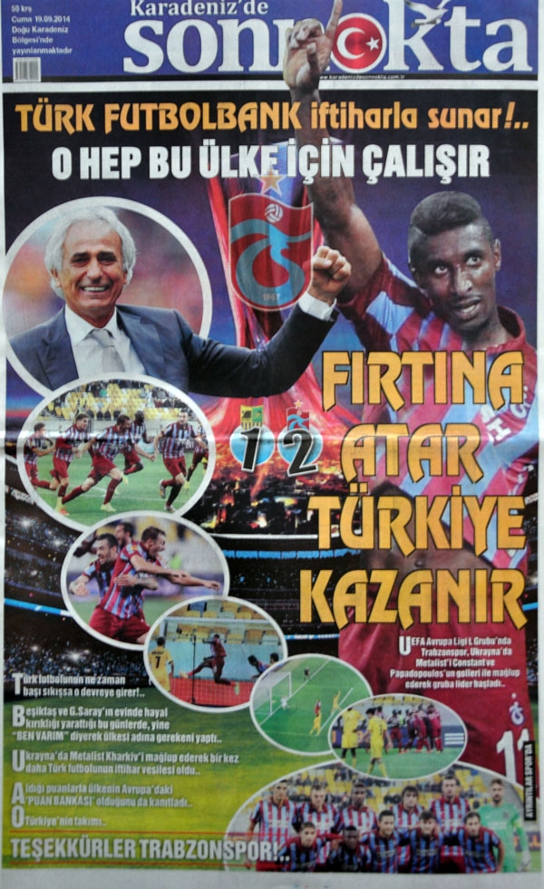 Trabzonspor Avrupa'yı Titretti. 8