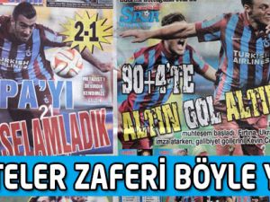 Trabzonspor Avrupa'yı Titretti.