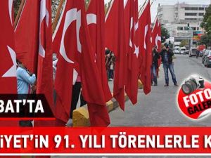 Akçaabat'ta Cumhuriyet'in 91 Yılı Törenlerle kutlandı