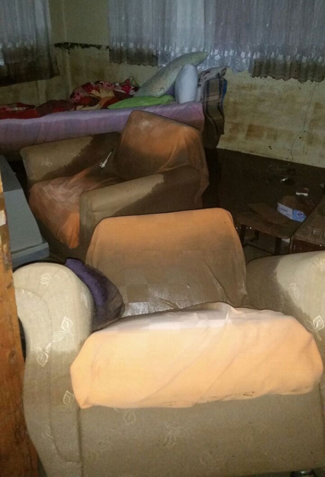 Akçaabat'ta Sağanak Hasara Neden Oldu 10