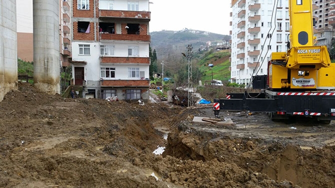 Akçaabat'ta Sağanak Hasara Neden Oldu 16