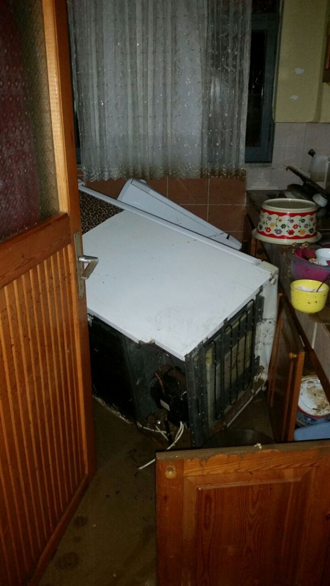 Akçaabat'ta Sağanak Hasara Neden Oldu 6