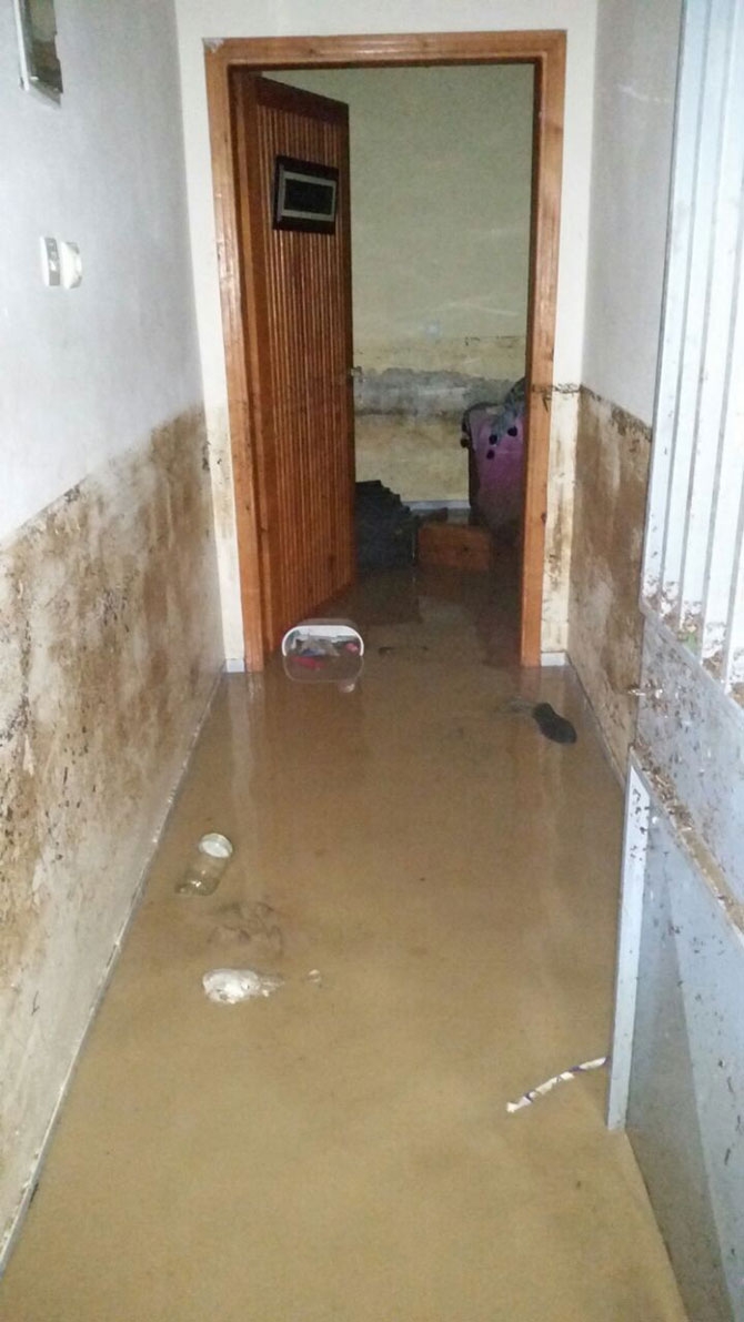 Akçaabat'ta Sağanak Hasara Neden Oldu 7