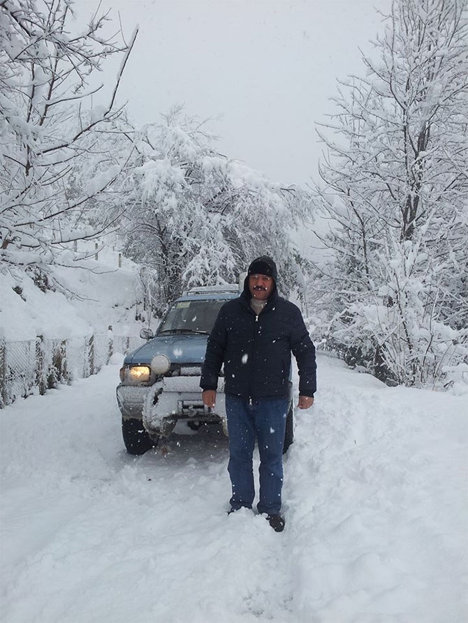 Akçaabat'ta Kar Manzaraları 5