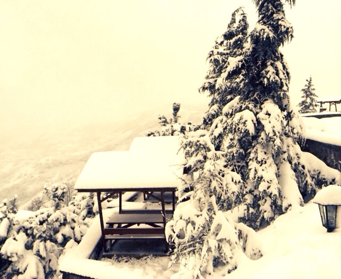 Akçaabat'ta Kar Manzaraları 7