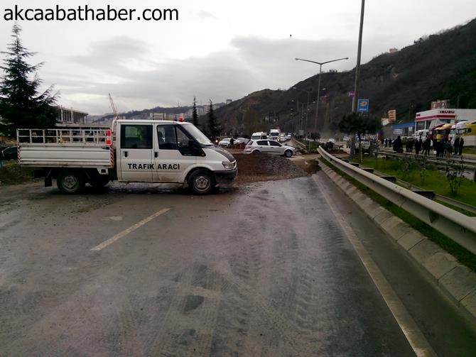 Akyazı'da Heyelan 1