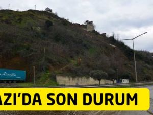 Akyazı'da Heyelan