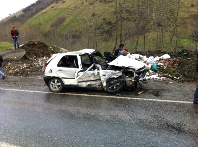 Akçaabat'ta Trafik Kazası 3