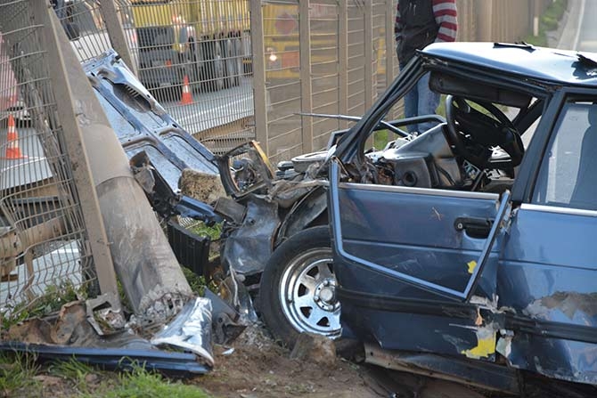 Akçaabat'ta meydana gelen trafik kazasında 3 kişi yaralandı. 9