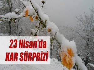 Nisanda Kar Sürpriz yaptı