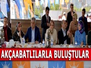 Akçabatlılarla Buluştular