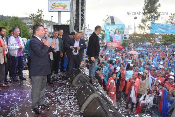 AK Parti'ye Akçaabat Morali 10