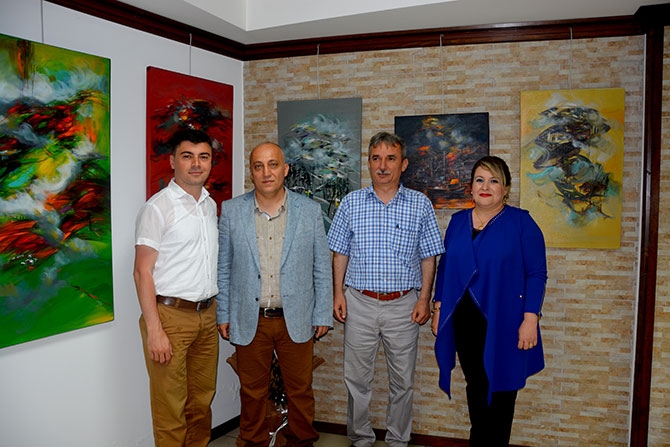 Karma Resim Sergisinde Buluştular 1