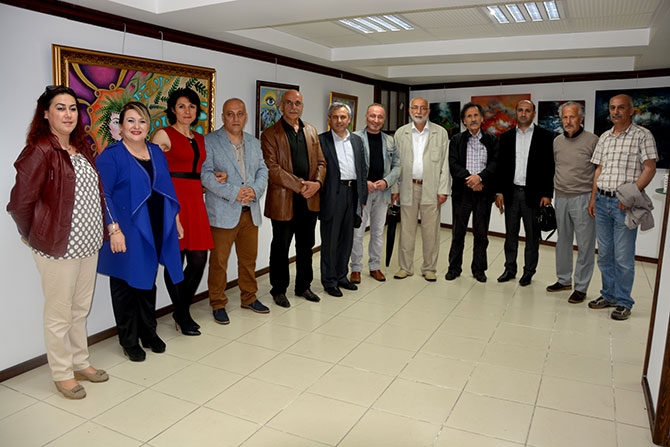 Karma Resim Sergisinde Buluştular 5