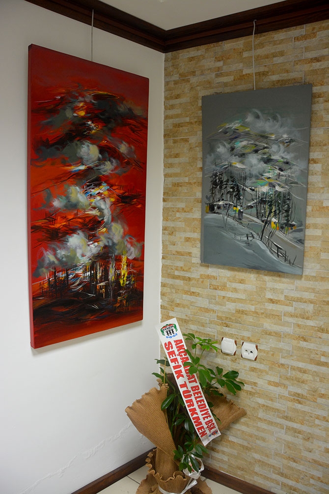 Karma Resim Sergisinde Buluştular 7