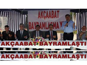 Akçaabat Bayramlaştı