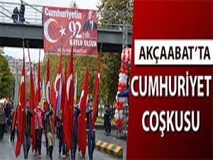 Akçaabat'ta Cumhuriyet Coşkusu