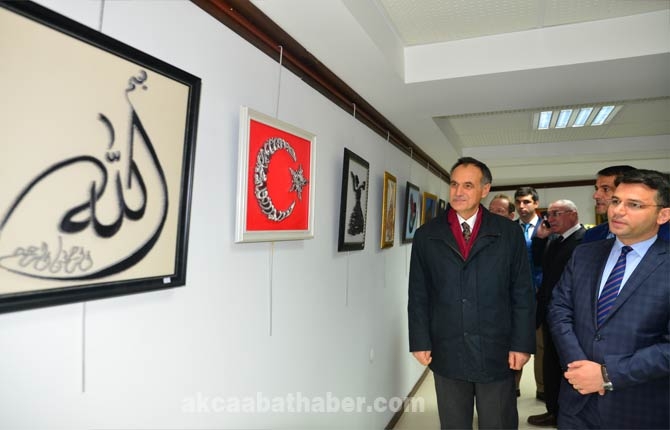 Trabzon’un Akçaabat ilçesinde fiografi sergisi açıldı. 5