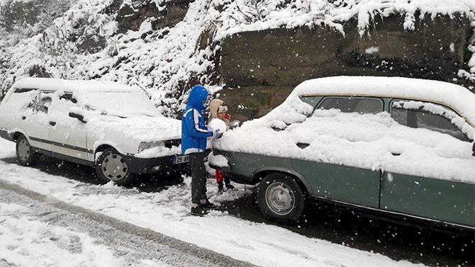 Akçaabat Beyaza Büründü 12