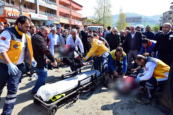 Akçaabat'ta Feci Kaza 10