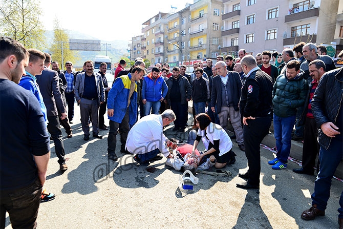 Akçaabat'ta Feci Kaza 12